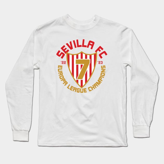 Sevilla Champs! Long Sleeve T-Shirt by Nagorniak